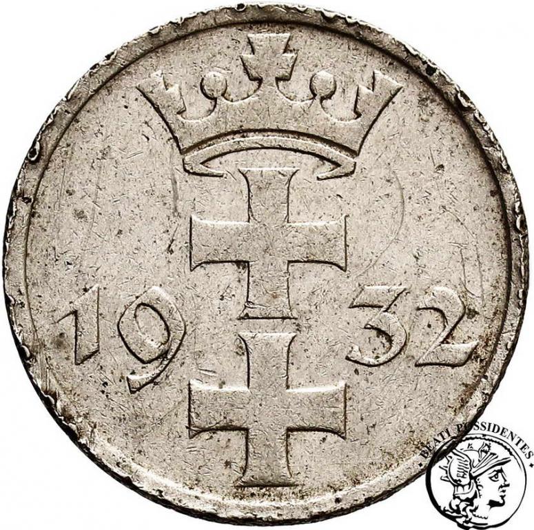 Polska Wolne Miasto Gdańsk 1 Gulden 1932 st.3-