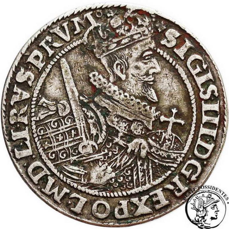 Polska Zygmunt III Waza ort koronny 1622 st. 3+