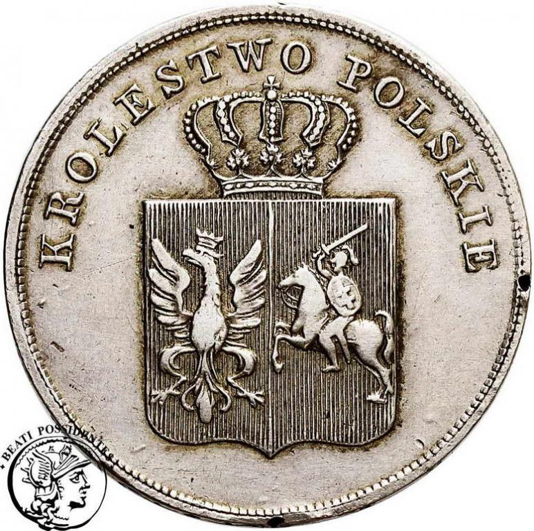 Polska Powstanie Listopadowe 5 złotych 1831 st. 3
