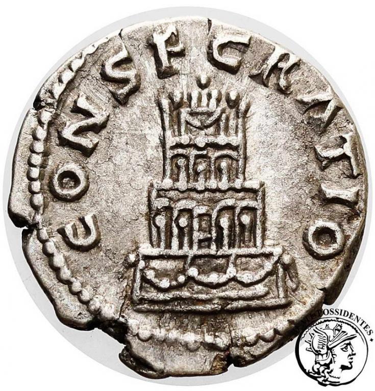 Rzym Antoninus Pius (138-161) AR-Denar st. 3+
