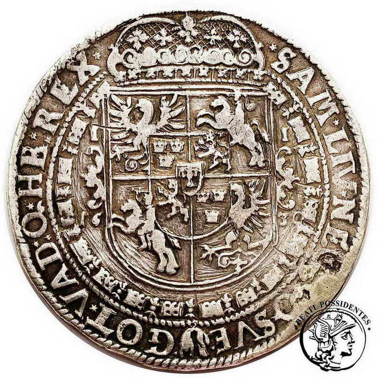 Polska Zygmunt III Waza talar 1630 Bydgoszcz st.4