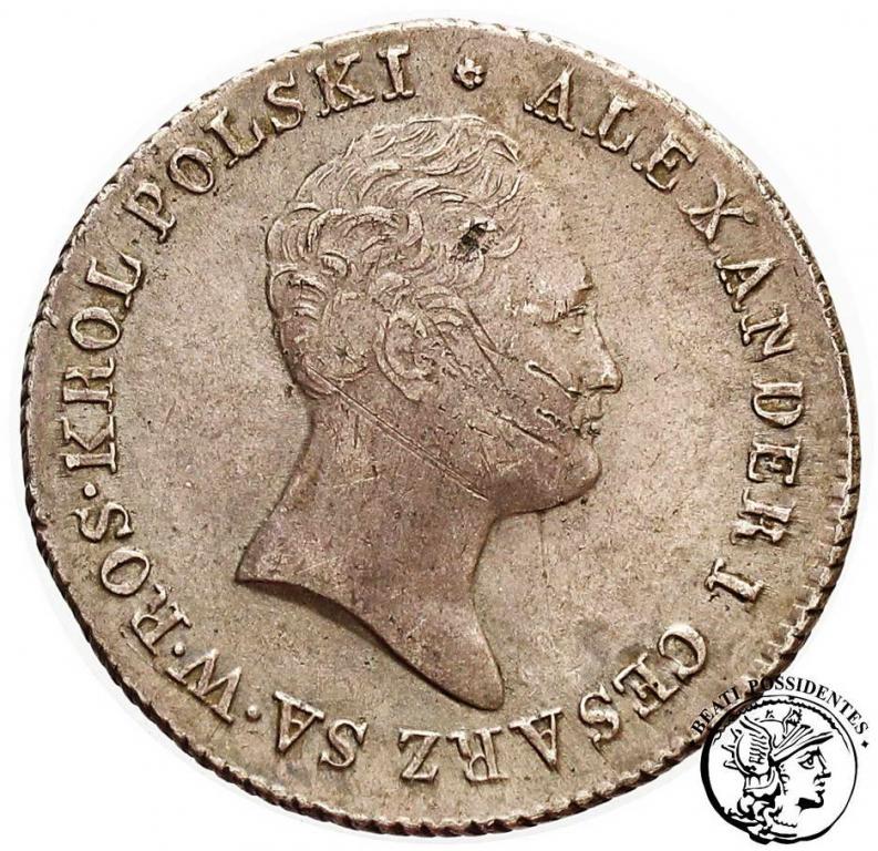 Polska 2 złote 1816 Alexander I st.3+