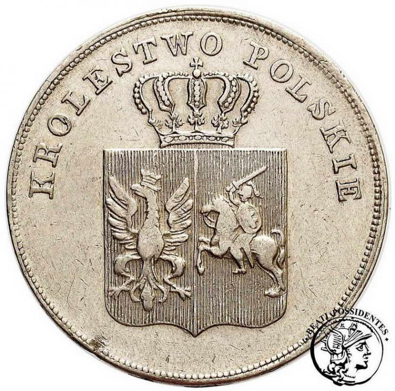 Polska Powstanie Listopadowe 5 złotych 1831 st.3-