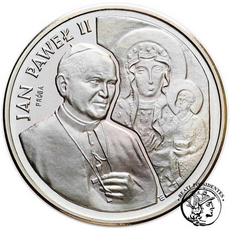 PRÓBA Nikiel 200000 zł 1991 Jan Paweł II st. L-/L