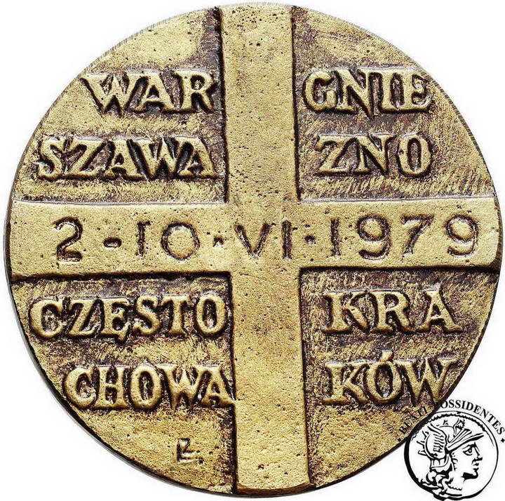 Polska Medal Jan Paweł II pielgrzymka 1979 st.1