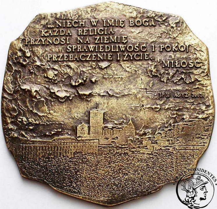 Polska Medal Jan Paweł II medal roczny XXIV st. 1