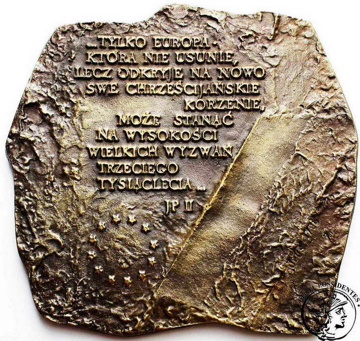 Polska Medal Jan Paweł II medal roczny XXVI st. 1