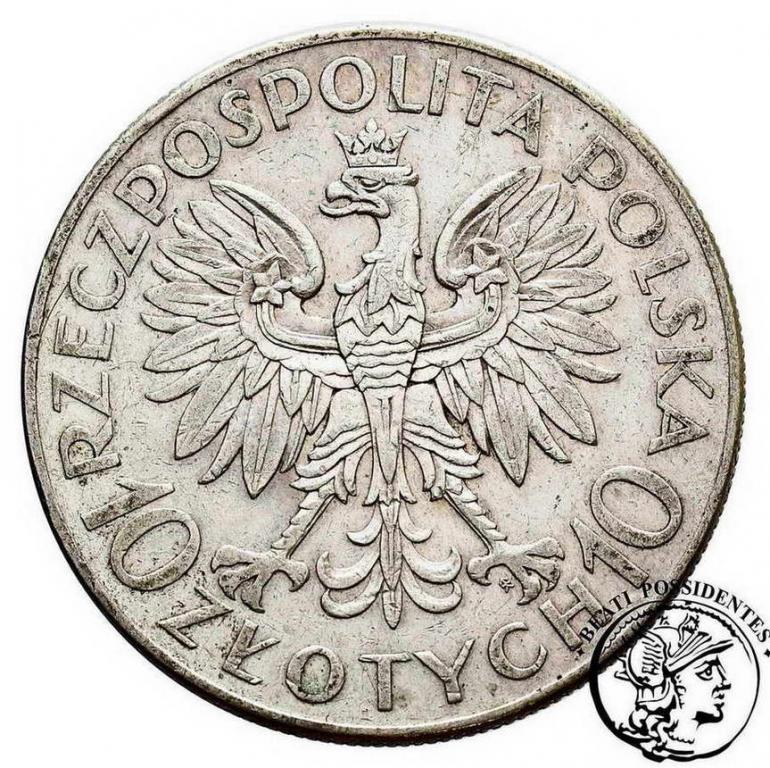 Polska 10 złotych Traugutt 1933 st. 3