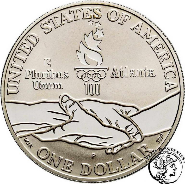 USA 1 dolar 1995 Atlanta st. L