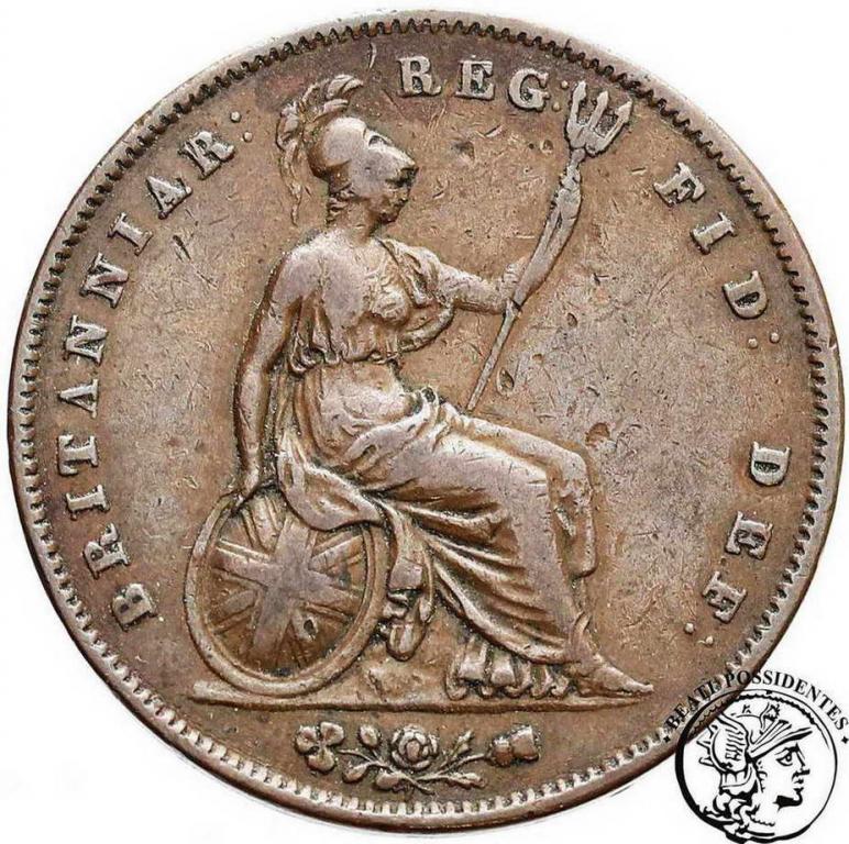 Wielka Brytania 1 Penny 1851 st. 3