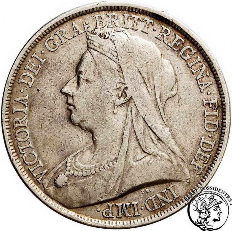 Wielka Brytania 5 Shilling (crown) 1893 st. 3