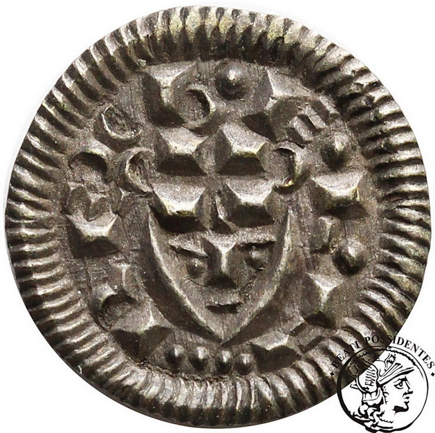 Węgry Średniowiecze Bela 1131-1141 denar st. 3+
