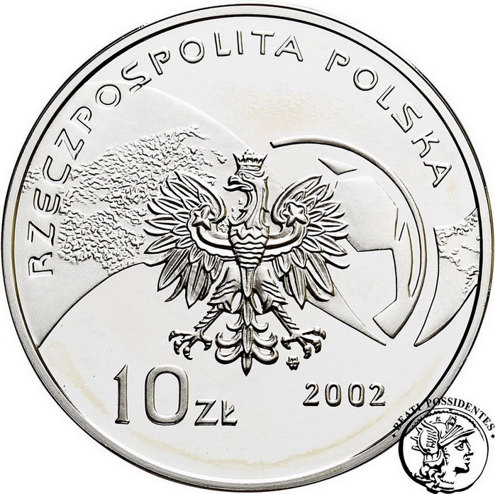 Polska III RP 10 złotych Korea Japonia 2002 st. L