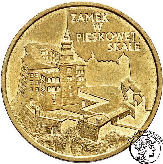 Polska III RP 2 złote 1997 Pieskowa Skała st.1-