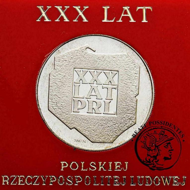 PRL 200 złotych 1974 30 lat PRL lustrzanka st.L/L-