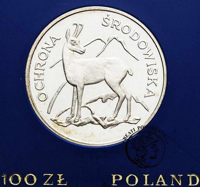 Polska PRL 100 złotych 1979 Kozica st. L-