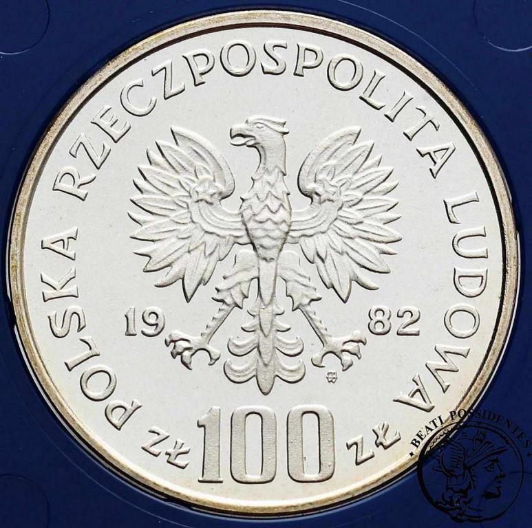 Polska PRL 100 złotych 1982 Bocian st. L