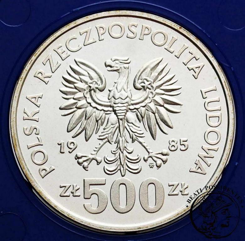 Polska PRL 500 złotych 1985 Przemysław II st. L