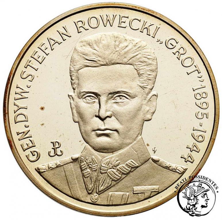 III RP 200 000 złotych 1990 Grot Rowecki st.L-