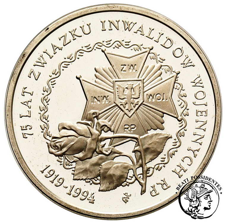 III RP 200 000 złotych 1994 Inwalidzi st.L-