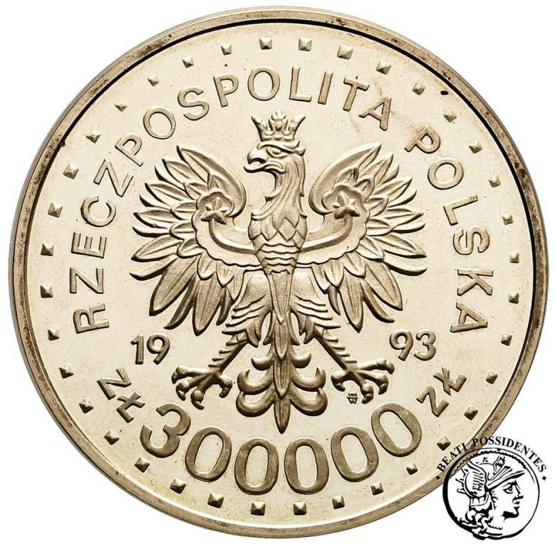 III RP 300 000 złotych 1993 Lillehammer st.L/L-