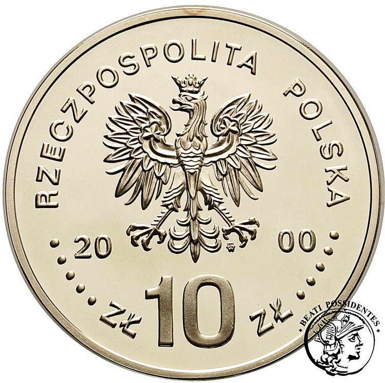 Polska III RP 10 złotych 2000 Jan Kazimierz st.L
