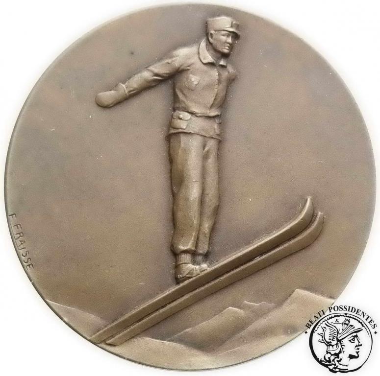 Francja medal sportowy 1936 skoki narciarskie st.2