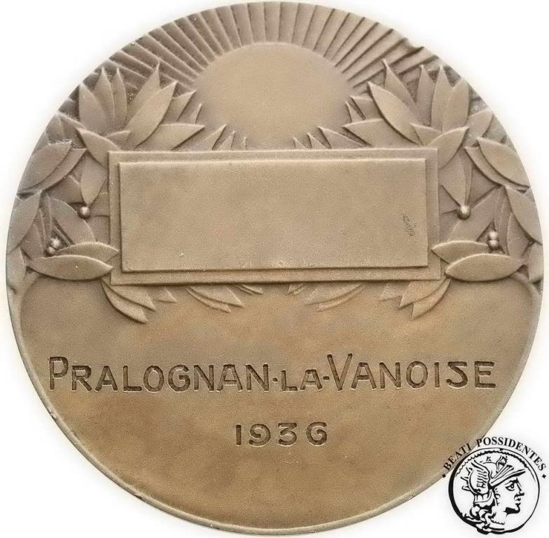 Francja medal sportowy 1936 skoki narciarskie st.2