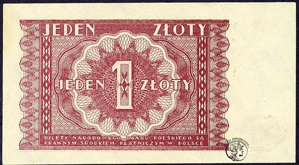 Polska 1 złoty 1946  st. 1