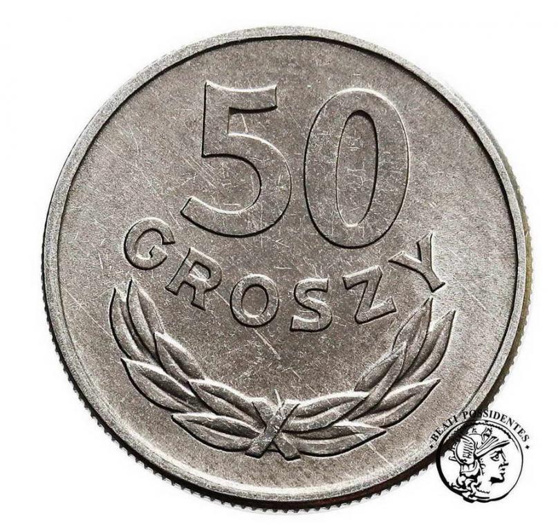Polska PRL 50 groszy 1967 st.1