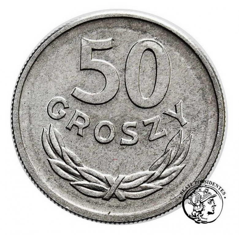 Polska PRL 50 groszy 1968 st.1