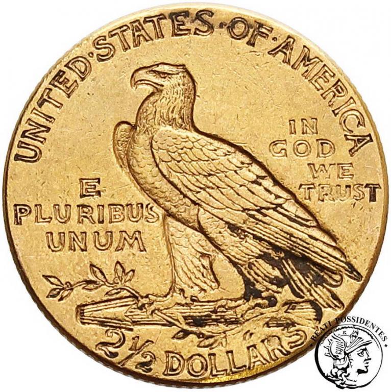 USA 2 1/2 dolara 1912 Filadelfia st. 3