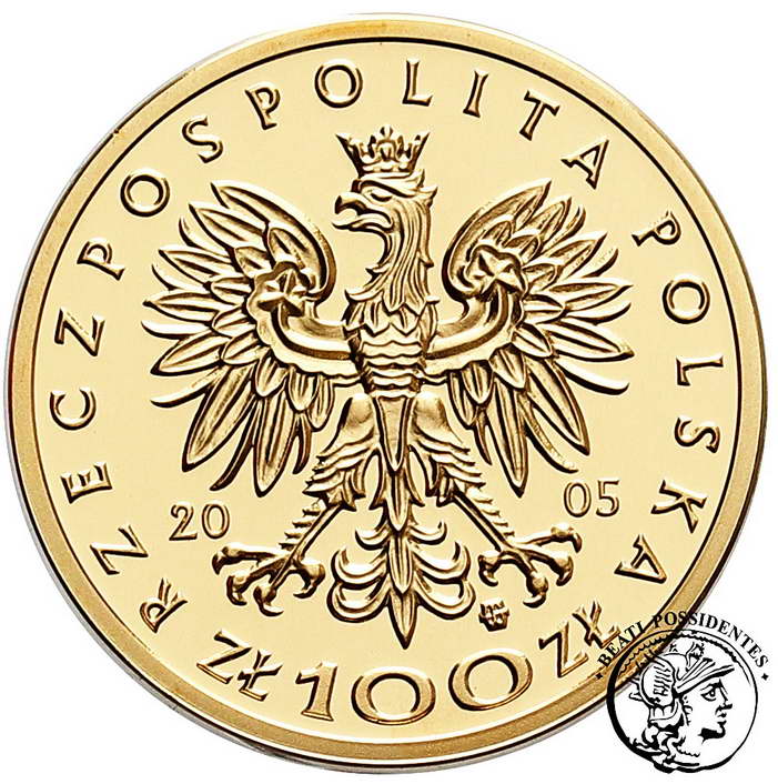Polska St A Poniatowski 100 złotych 2005 st. L