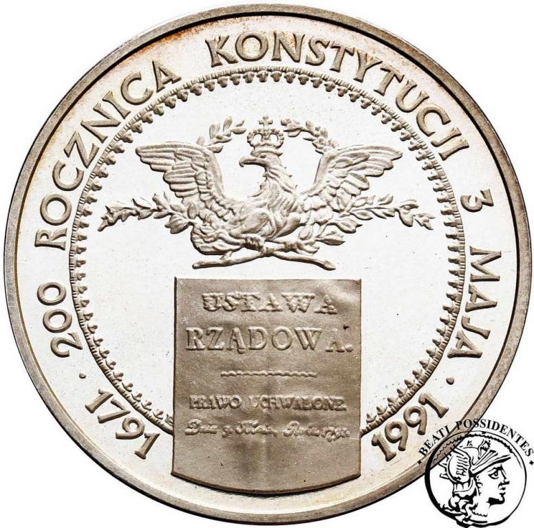 200 000 złotych 1991 Konstytucja 3 Maja st.L-