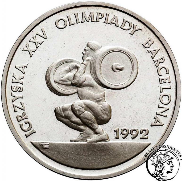 200 000 złotych 1991 Barcelona - sztanga st.L-