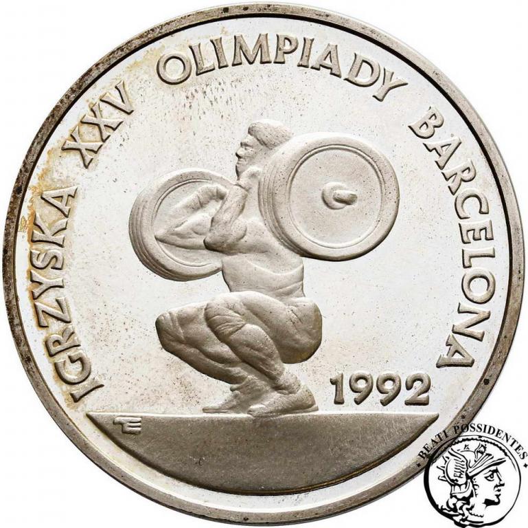 200 000 złotych 1991 Barcelona - sztanga st.L-