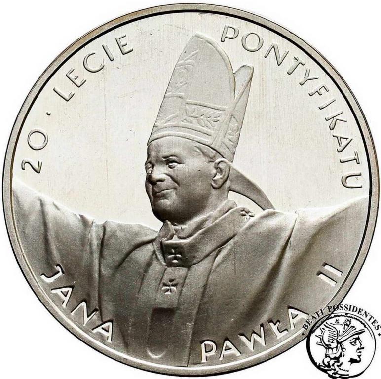 10 złotych 1998 Pontyfikat Jan Paweł II st.L-