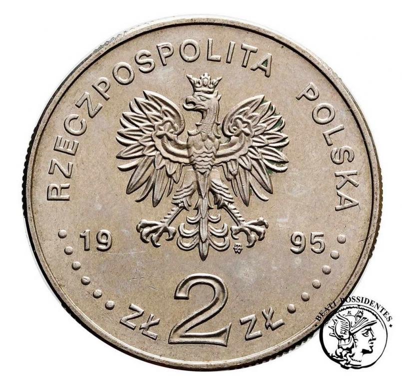 Polska III RP 2 złote 1995 Oly Atlanta st.1/1-