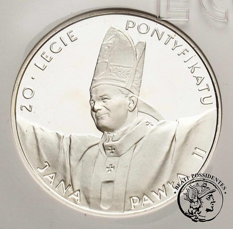 III RP 10 złotych 1998 Pontyfikat JP II GCN PR69
