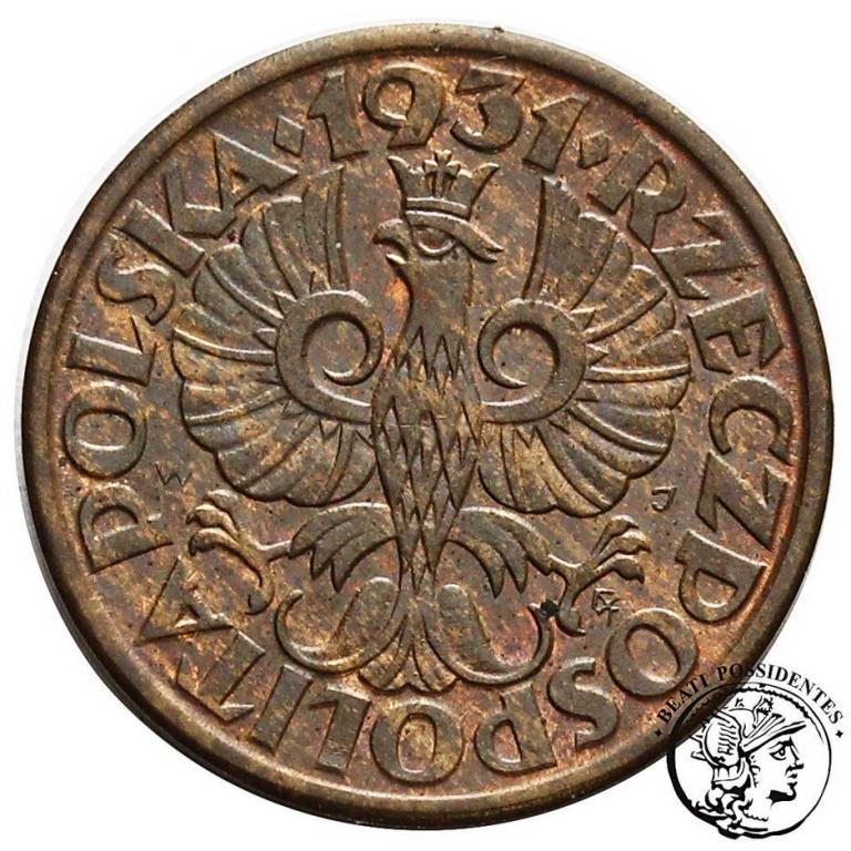 Polska II RP 1 grosz 1931 st.1/1-