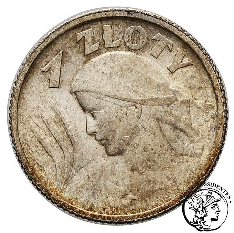 Polska 1 złoty 1924 st. 1-