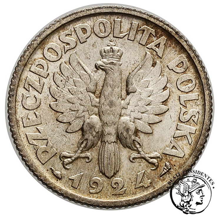 Polska 1 złoty 1924 st. 1-