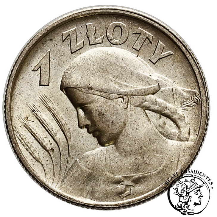 Polska 1 złoty 1925 st. 1-