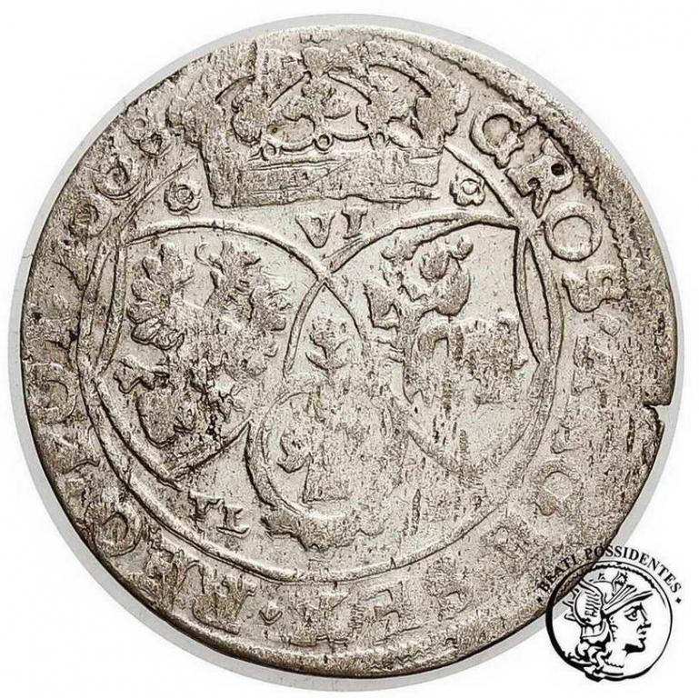 Jan Kazimierz szóstak koronny 1668 Bydgoszcz st.3