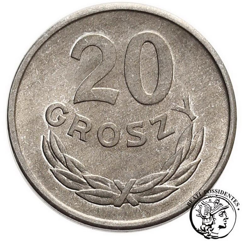 Polska PRL 20 groszy 1961 st. 1