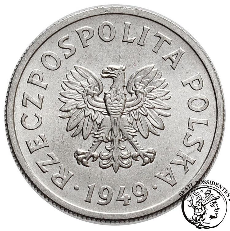 Polska PRL 50 groszy 1949 Al st. 1