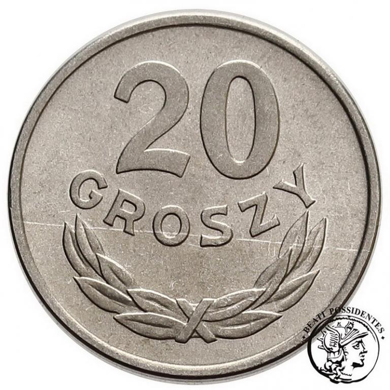 Polska PRL 20 groszy 1949 Al st. 1