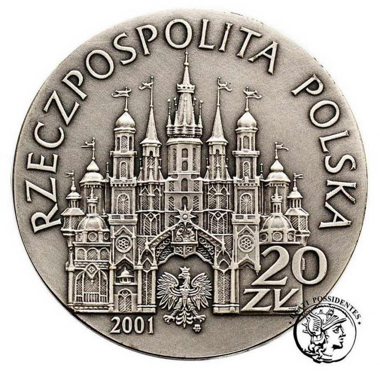 Polska III RP 20 zł 2001 Kolędnicy st. 1