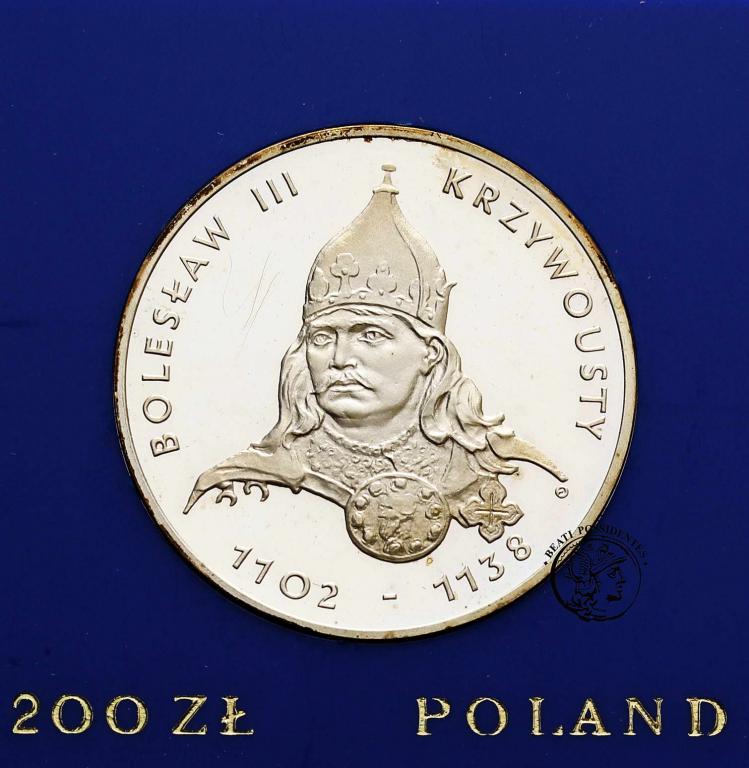Polska PRL 200 zł 1981 Krzywousty st. L-