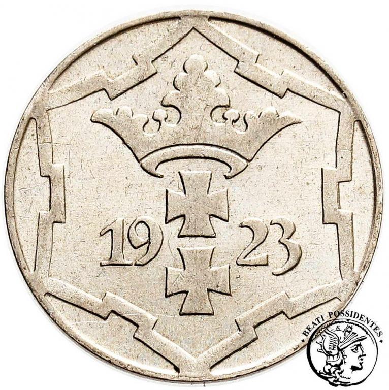 Polska Wolne Miasto Gdańsk 10 Fenigów 1923 st.2/2+